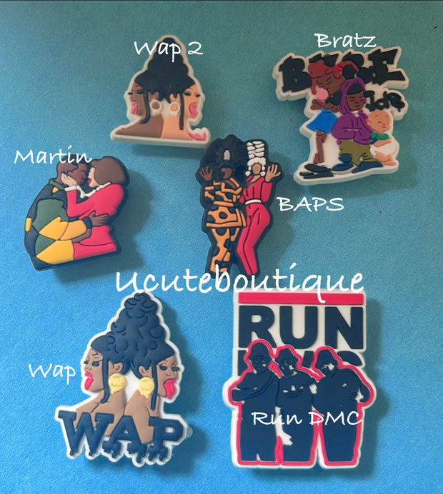 Character Face Shoe Charms – $2.49+ ✨ Cartoons, Horror, Princesses, Hip Hop &amp; Pop Culture Icons, and more!