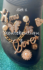 Shoe Charm Sets | 2-Piece to 12-Piece Shoe Accessories 4.99+