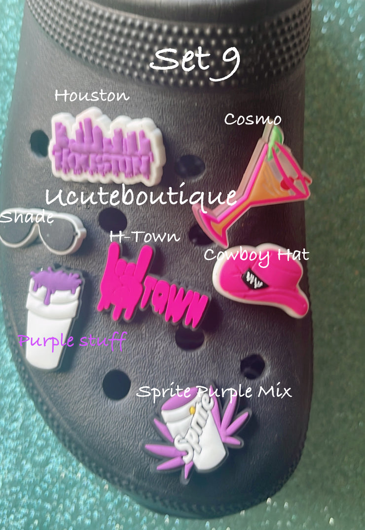 Shoe Charm Sets | 2-Piece to 12-Piece Shoe Accessories 4.99+