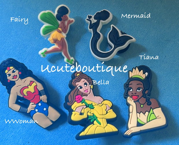Character Face Shoe Charms – $2.49+ ✨ Cartoons, Horror, Princesses, Hip Hop &amp; Pop Culture Icons, and more!