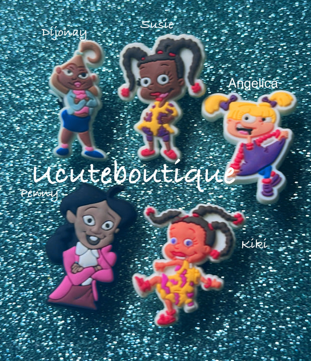 Character Face Shoe Charms – $2.49+ ✨ Cartoons, Horror, Princesses, Hip Hop &amp; Pop Culture Icons, and more!