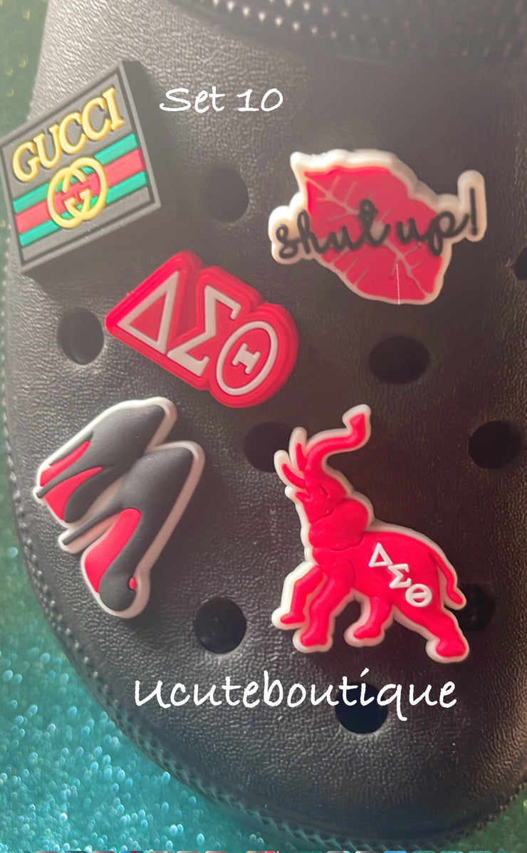 Shoe Charm Sets | 2-Piece to 12-Piece Shoe Accessories 4.99+