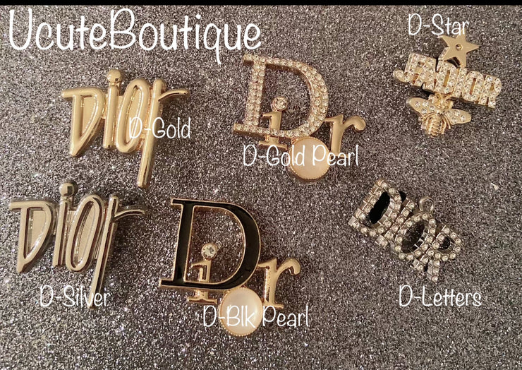 LUXURY Shoe Charms, Shoe Accessories