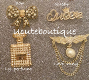 Luxury Shoe Charms for Croc Style Shoes | Rhinestone Bling Fashion Accessories