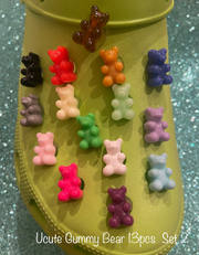 Teddy Bear Shoe Charm  Large & Small and 3 Piece Sets 3.99+