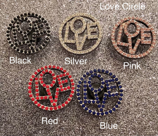 Luxury Shoe Charms for Croc Style Shoes | Rhinestone Bling Fashion Accessories