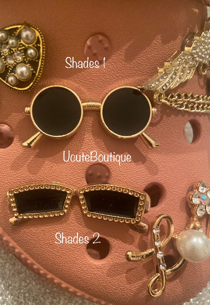 Luxury Shoe Charms for Croc Style Shoes | Rhinestone Bling Fashion Accessories